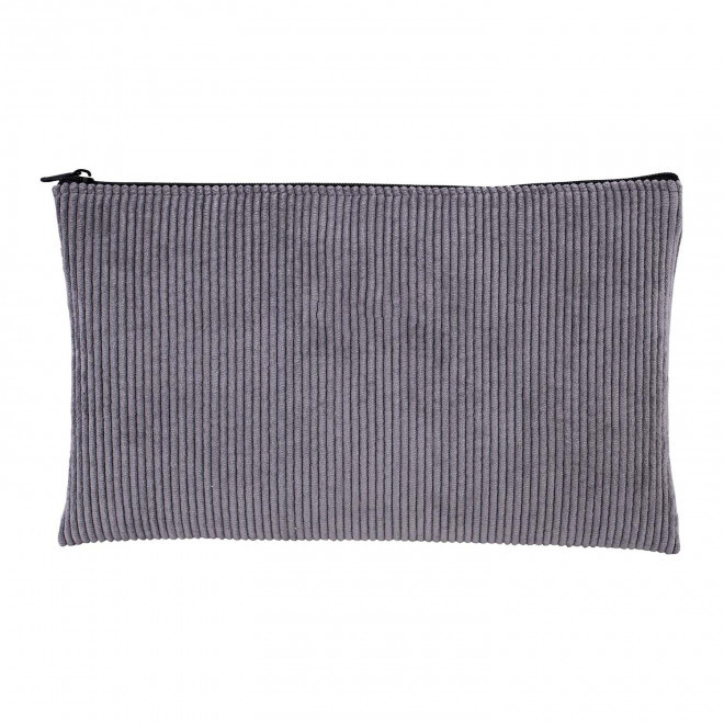 TROUSSE PERSONNALISABLE VELOURS COTELE 'POLUX VELOURS' - gris