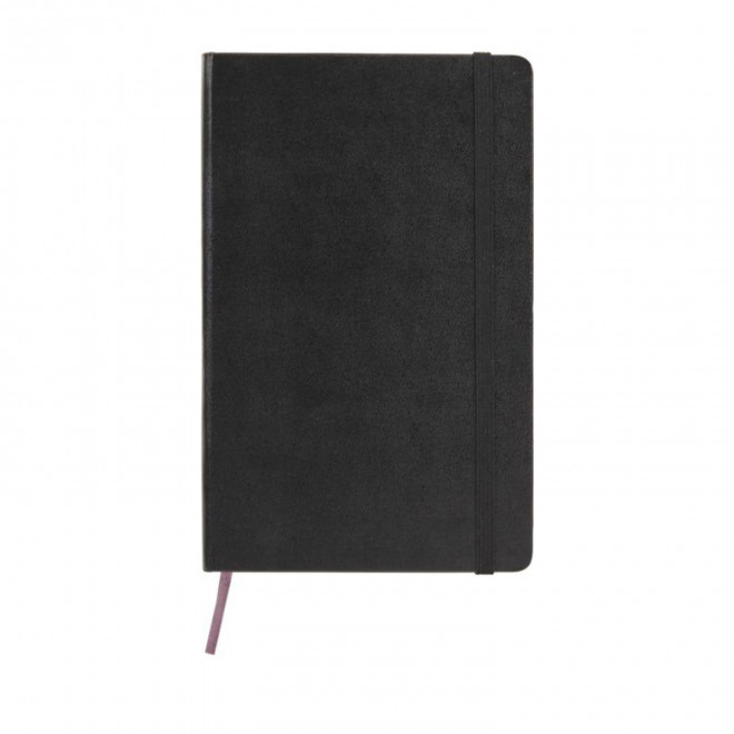 CARNET RIGIDE PERSONNALISABLE LIGNE MOLESKINE 'CLASSIC' - noir