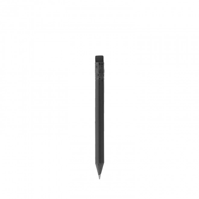 LOT DE 100 CRAYONS NOIR PERSONNALISABLE 'MINI ETHAN SHINE' - noir