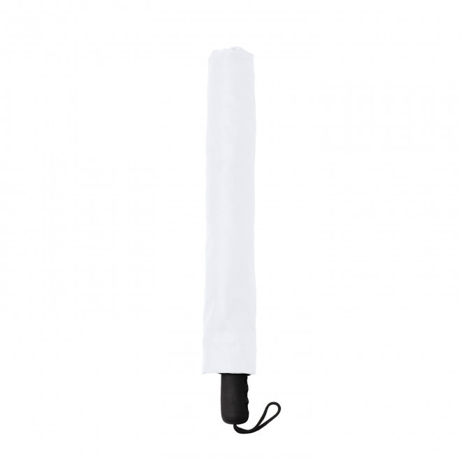 PARAPLUIE PLIABLE AUTOMATIQUE PERSONNALISABLE 'ANTONIO' - blanc
