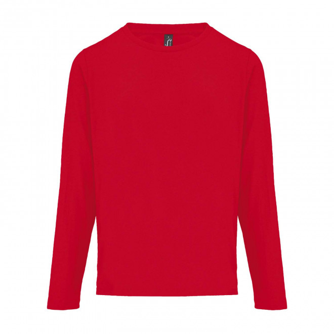 T-SHIRT PERSONNALISABLE FEMME ML COULEUR 'MONARCH' 150G/M2 - rouge