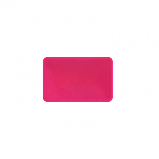 JETON DE FETES ET MANEGES PERSONNALISABLE 'FUNZY RECTANGLE' - rose fluo