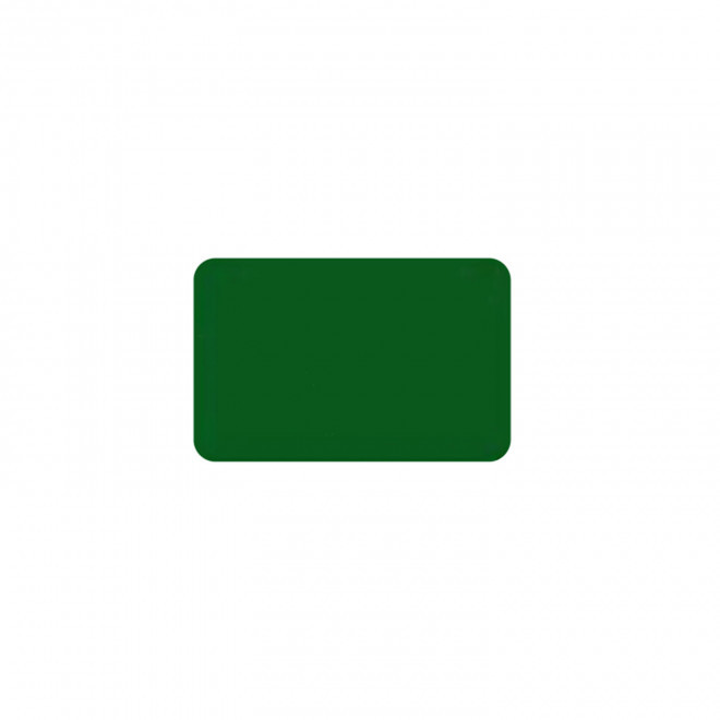 JETON DE FETES ET MANEGES PERSONNALISABLE 'FUNZY RECTANGLE' - vert foncé