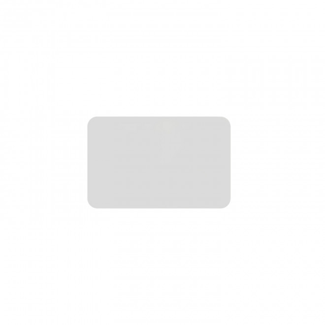 JETON DE FETES ET MANEGES PERSONNALISABLE 'FUNZY RECTANGLE' - blanc