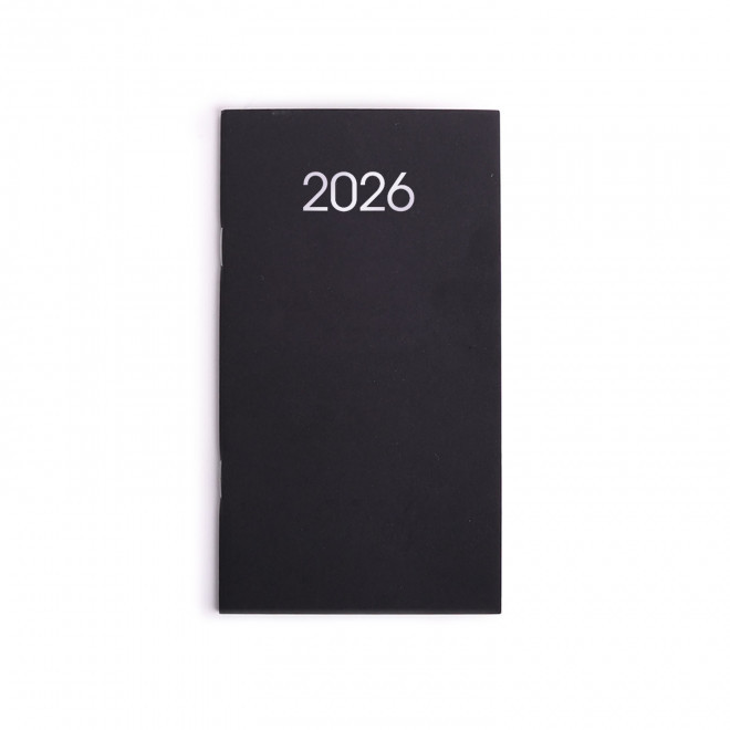 AGENDA  QUINZAINIER DE POCHE PERSONNALISABLE 'OFFIXE' - noir