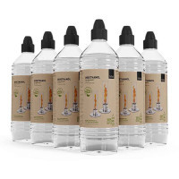 570656 | PACK 6 BOUTEILLES BIOETHANOL GEL 1L