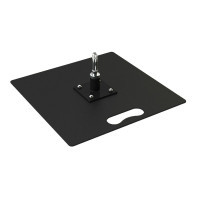 880416 | PLAQUE ACIER 7KG AVEC AXE DE ROTATION