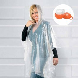 PONCHO PLUIE PUBLICITAIRE BALLE ADULTE 'GALWAY'