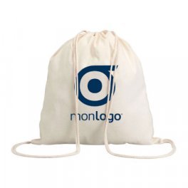 SAC À DOS PUBLICITAIRE EN COTON 'RHIDA' 100 GR/M²