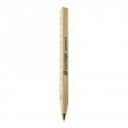STYLO/RÈGLE EN BOIS PERSONNALISÉ 'BÉLOUVE'