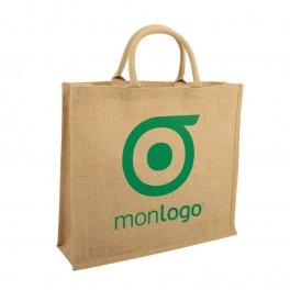 CABAS EN JUTE ÉCOLOGIQUE PERSONNALISÉ 'HAORA'