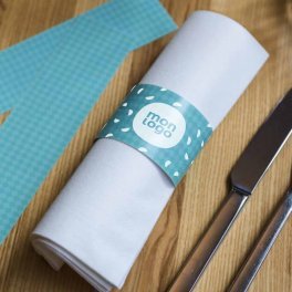 ROND DE SERVIETTE PERSONNALISABLE 'VASTO'