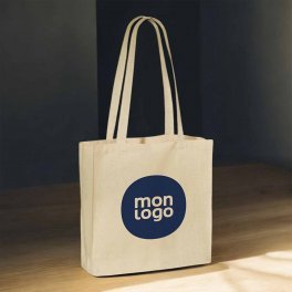 TOTE BAG PERSONNALISÉ GRAND FORMAT COTON 'MIRAMAR'