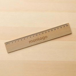 REGLE EN BOIS PERSONNALISABLE 20 CM 'REGLA'
