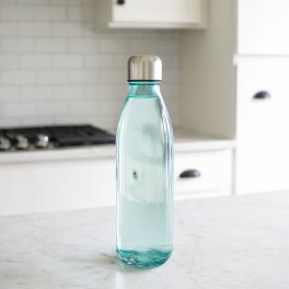 BOUTEILLE EN VERRE 'MANYL BLEU'