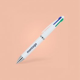 STYLO 4 COULEURS PERSONNALISABLE  'OCTUS RING'