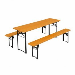SET PERSONNALISABLE TABLE ET BANC 'AVRIL'