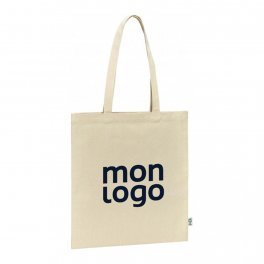 TOTE BAG ANSES LONGUES NATUREL 'MARIETA BIO' 100 À 300 GR/M²