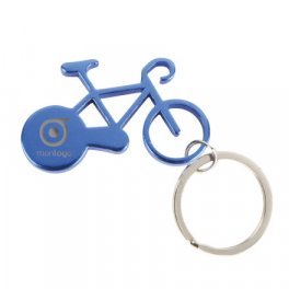 PORTE CLÉS PUBLICITAIRE EN FORME DE VÉLO 'CYCLO'