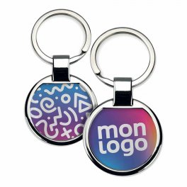 PORTE CLÉS PERSONNALISÉ 'BIRETI ROND'