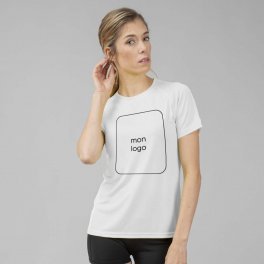 TEE SHIRT PERSONNALISÉ FEMME BLANC PEN DUICK® 'FIRSTEE'