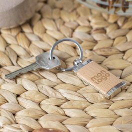 PORTE CLES BOIS PROMOTIONNEL 'KEYWOOD'