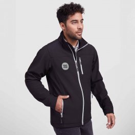VESTE SOFTSHELL PERSONNALISABLE HOMME 'ANTARDIDA'