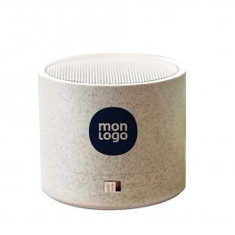 ENCEINTE PUBLICITAIRE EN PAILLE DE BLÉ 'ECONOVA' 3W