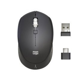 SOURIS PERSONNALISÉE SANS FIL AKASHI® 'LINUX'