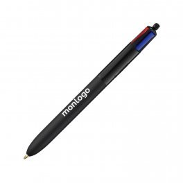 RAPIDE 4J STYLO BIC® 4 COULEURS PERSONNALISÉ 'SOFT STYLE'