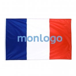 DRAPEAU FRANCAIS PERSONNALISABLE 90X140 CM 'PATRIOTA'