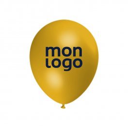 LOT DE 100 BALLONS PERSONNALISÉS 25CM 'LUFT MÉTAL'