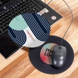 TAPIS DE SOURIS PUBLICITAIRE 'PADY ROND'