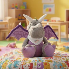 PELUCHE DRAGON PERSONNALISABLE 'ZOVA BANDANA'