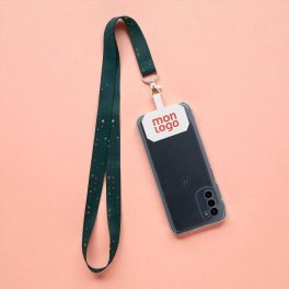 TOUR DE COU TELEPHONE PERSONNALISABLE 'BASICLAN SUBLI'