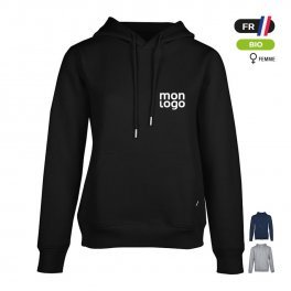 SWEAT SHIRT PERSONNALISÉ FEMME MIF BIO VADF® 'LUCETTE'