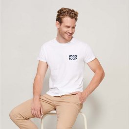 TEE SHIRT PUBLICITAIRE MIXTE BIO BLANC 'EPIC' 96H 140 GR/M²