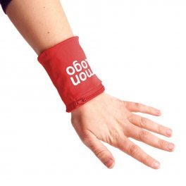 TOUR DE POIGNET PERSONNALISABLE MICROFIBRE 'FIBRA'