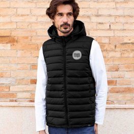 BODYWARMER PERSONNALISABLE A CAPUCHE RPET 'SANBEL' 