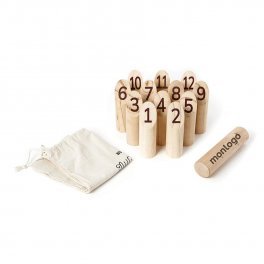 JEU DE QUILLE PERSONNALISABLE 'MUGEOT'