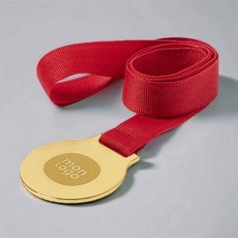 MÉDAILLE PERSONNALISÉE EN MÉTAL 'CHAMPS'