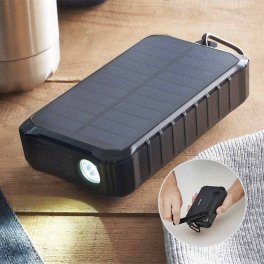 POWERBANK PUBLICITAIRE SOLAIRE 8 000 MAH 'PARISTO'