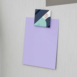 MAGNET PUBLICITAIRE RIGIDE 'COURSY CARRE' 