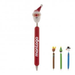 STYLO PERSONNALISÉ FIGURINE DE NOËL 'TALVI'