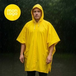 PONCHO IMPERMEABLE PERSONNALISABLE 'BERGO'