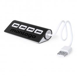 PORT USB 2.0 PERSONNALISABLE ALUMINIUM 'ALKUB'