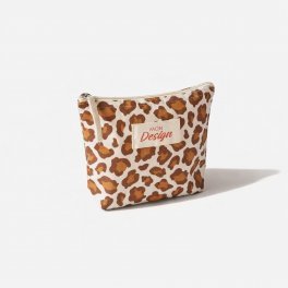 TROUSSE PERSONNALISABLE EN COTON LEOPARD 'SALESSE'