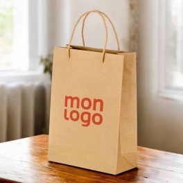 SAC CADEAU EN PAPIER  PERSONNALISABLE 'MOULAM'