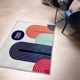 TAPIS INTERIEUR PUBLICITAIRE 'MILOW POLY TRICOTE'