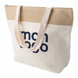 SAC ISOTHERME PERSONNALISABLE EN JUTE 220 GR/M² 'VELCO'
